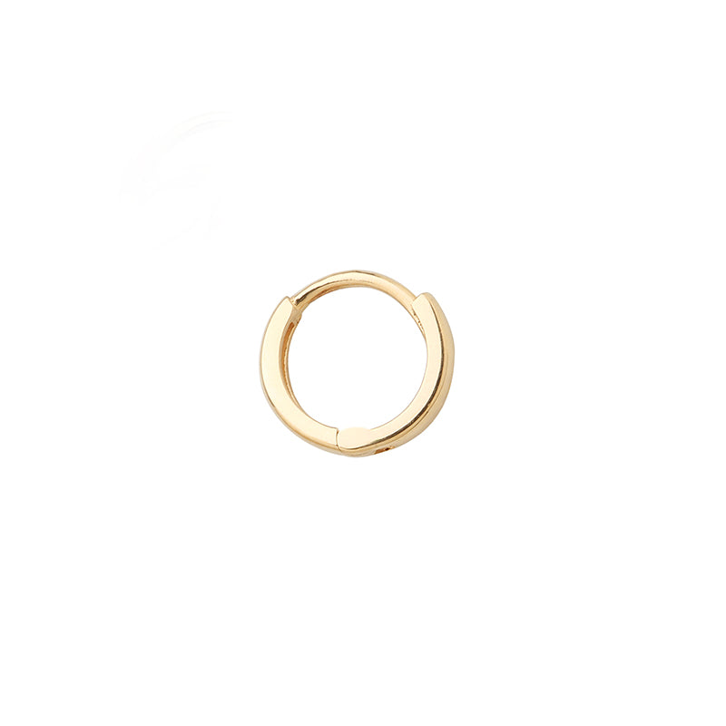 Musemond 14K Gold Small Thin Hoop Earrings