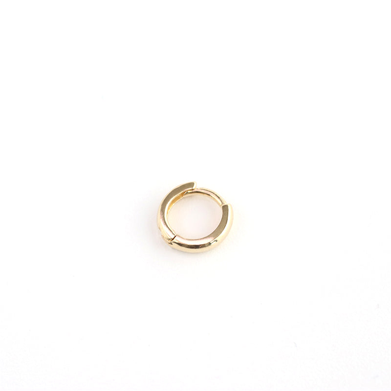 5mm gold huggie hoop earring