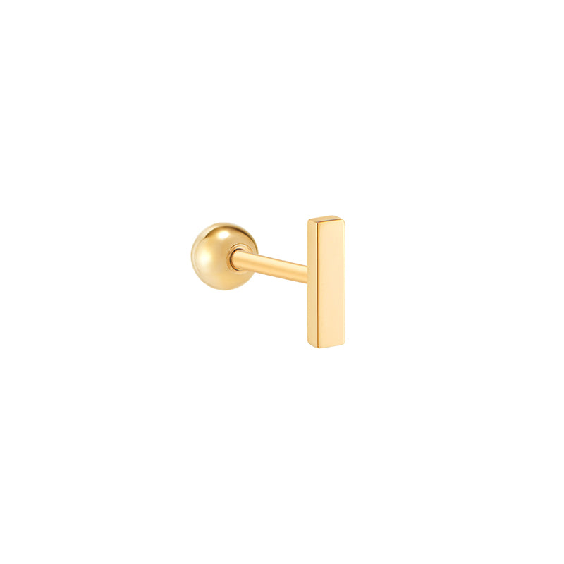 small cartilage bar earrings