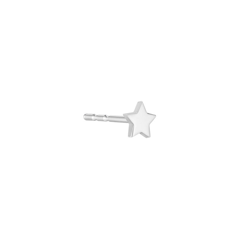 3mm Tiny Star Stud- 14K Gold