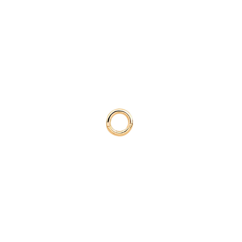 16 Gauge Cartilage Clicker Ring- 14K Gold