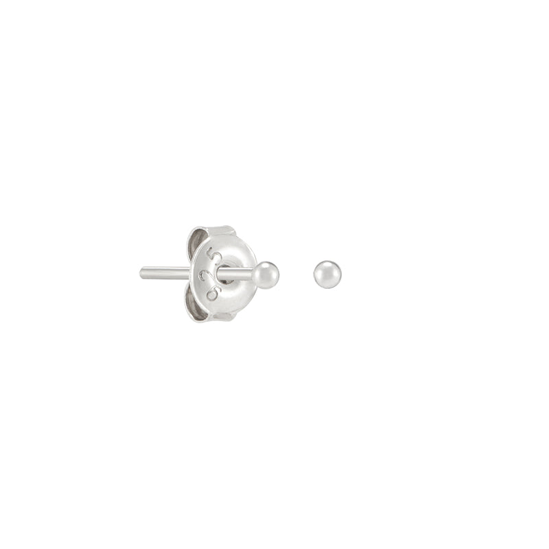 Tiny 1.5mm Ball Studs- Sterling Silver
