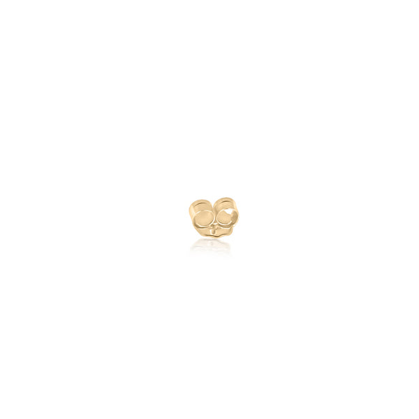 Four Dot Bar Stud Earring- 14K Gold