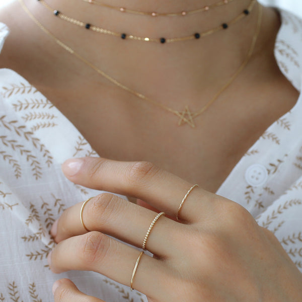 Solid Gold Fine Rings | Musemond