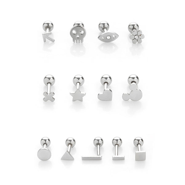 Small Cartilage Piercings- Stainless Steel