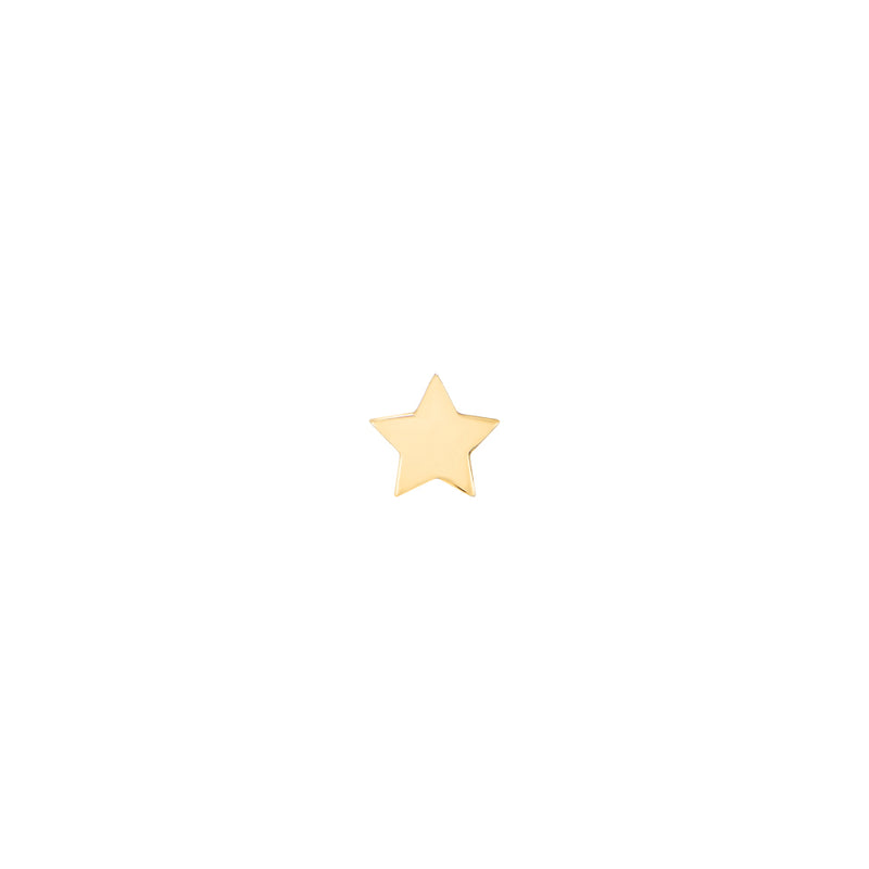 3mm Tiny Star Stud 14K Gold