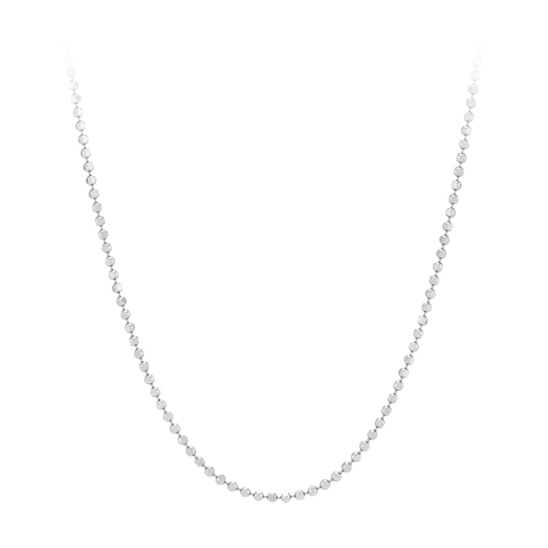 Ball Chain Necklace- Sterling Silver