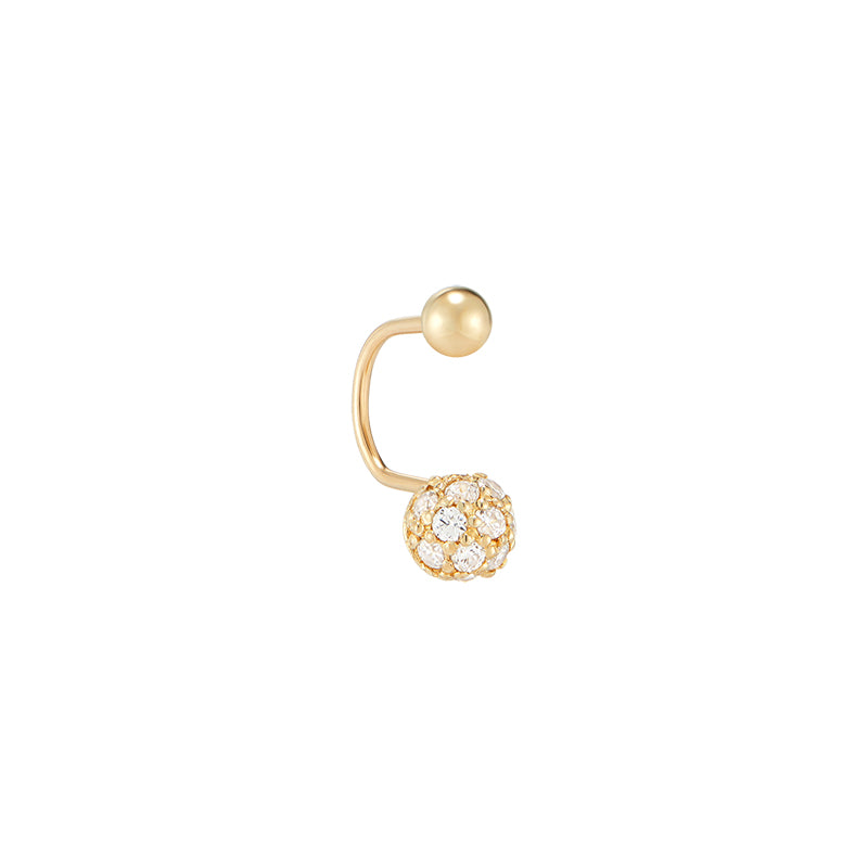 ピアス Fleeting Light Point Curved Barbell MONDAY EDITION FLEETING LIGHT POINT CURVED BARBELL ピアス