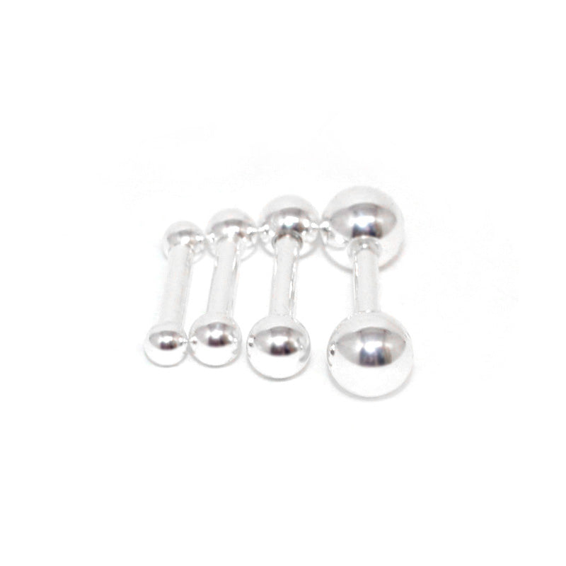 Tiny Ball Barbell Piercing- Stainless Steel