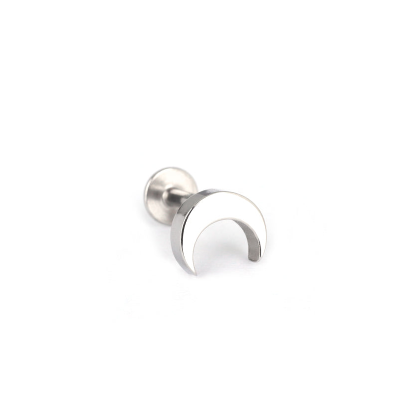 Crescent Moon Cartilage Piercing- 316L Stainless Steel