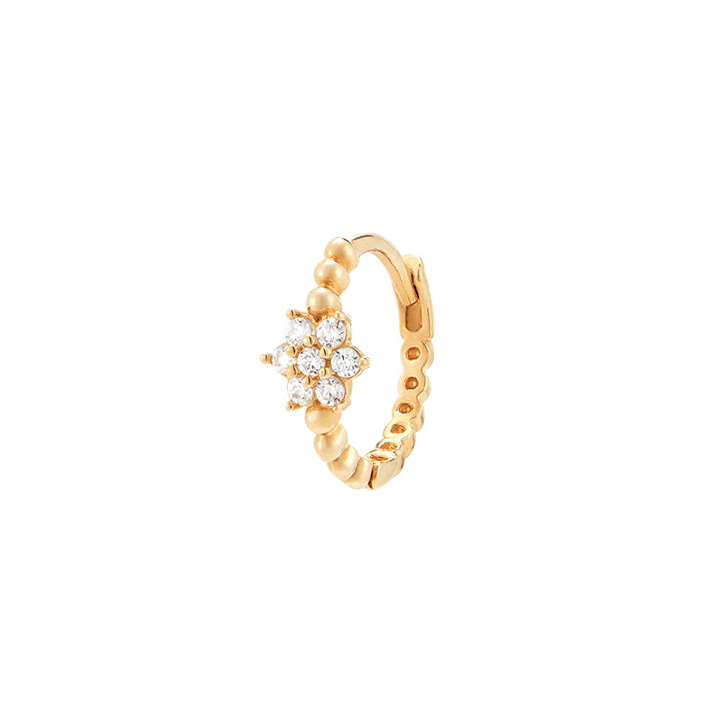 3mm Tiny Star Stud 14K Gold