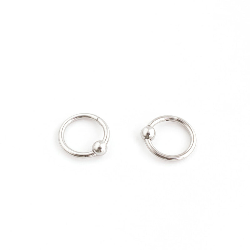 Hinged Captive Bead Ring- 316L Stainless Steel