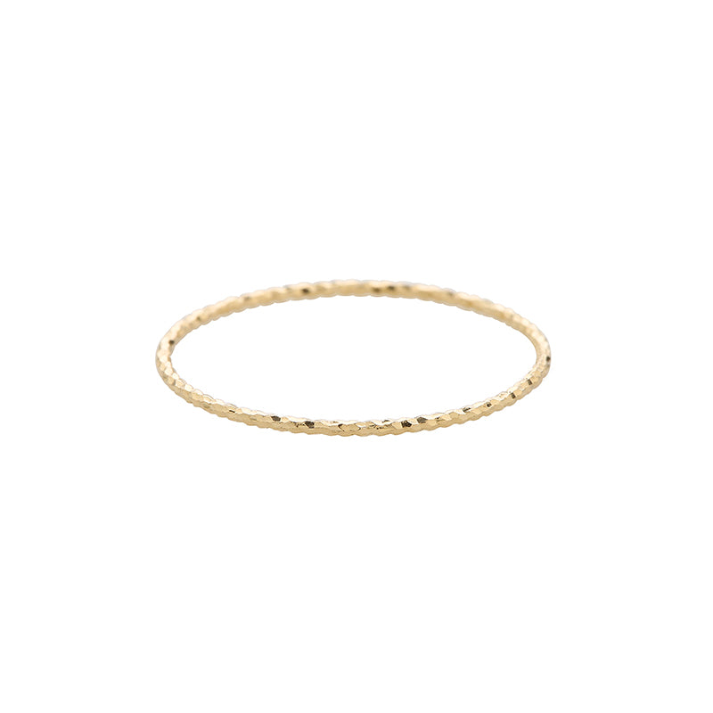 極薄_Ultra-thin Plate of Brass / Silver Ring / Band thin-basic-band-stacking-