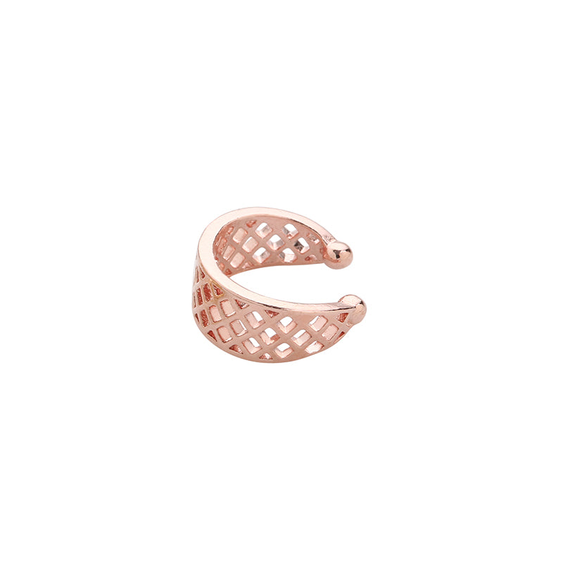 ear cuff earring in rose gold